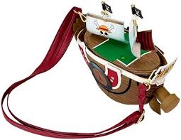 One Piece - Thousand Sunny Figural Crossbody Bag